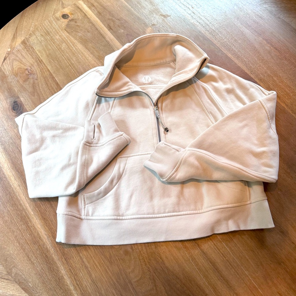 lululemon Scuba Oversized Funnel-Neck Half Zip